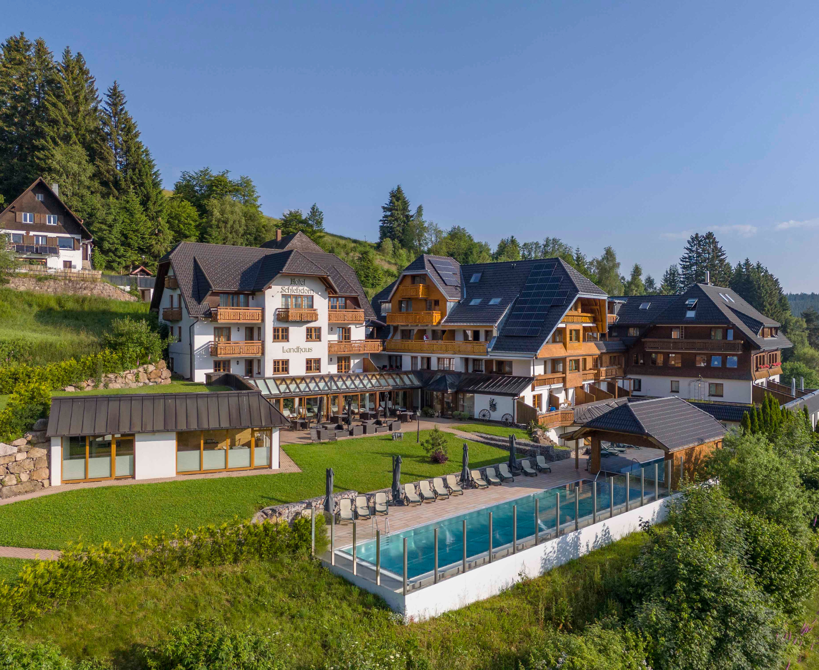 Hotel Südschwarzwald Luftbild